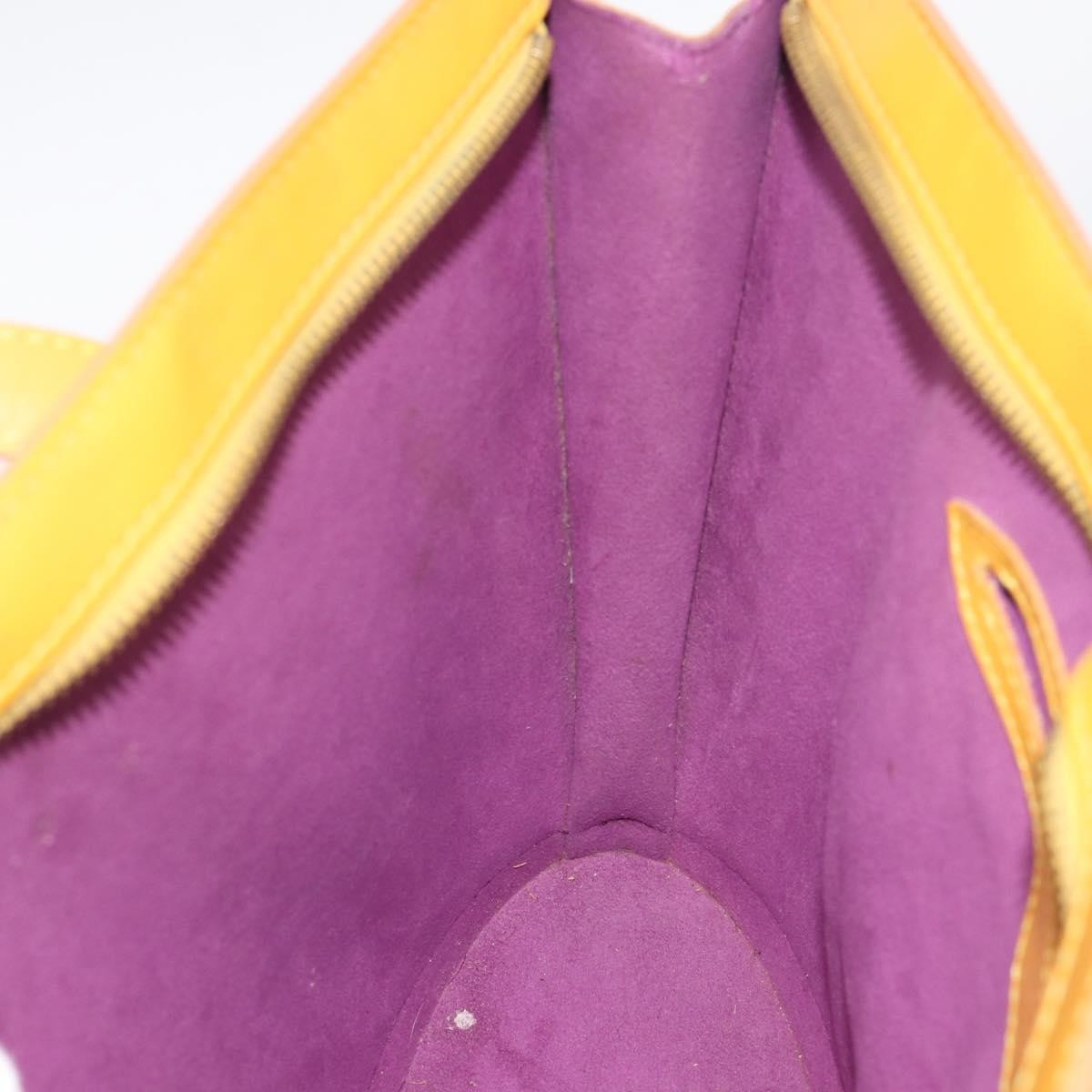 Louis Vuitton Saint Jacques Epi Leather, Yellow, Leather, Handbag