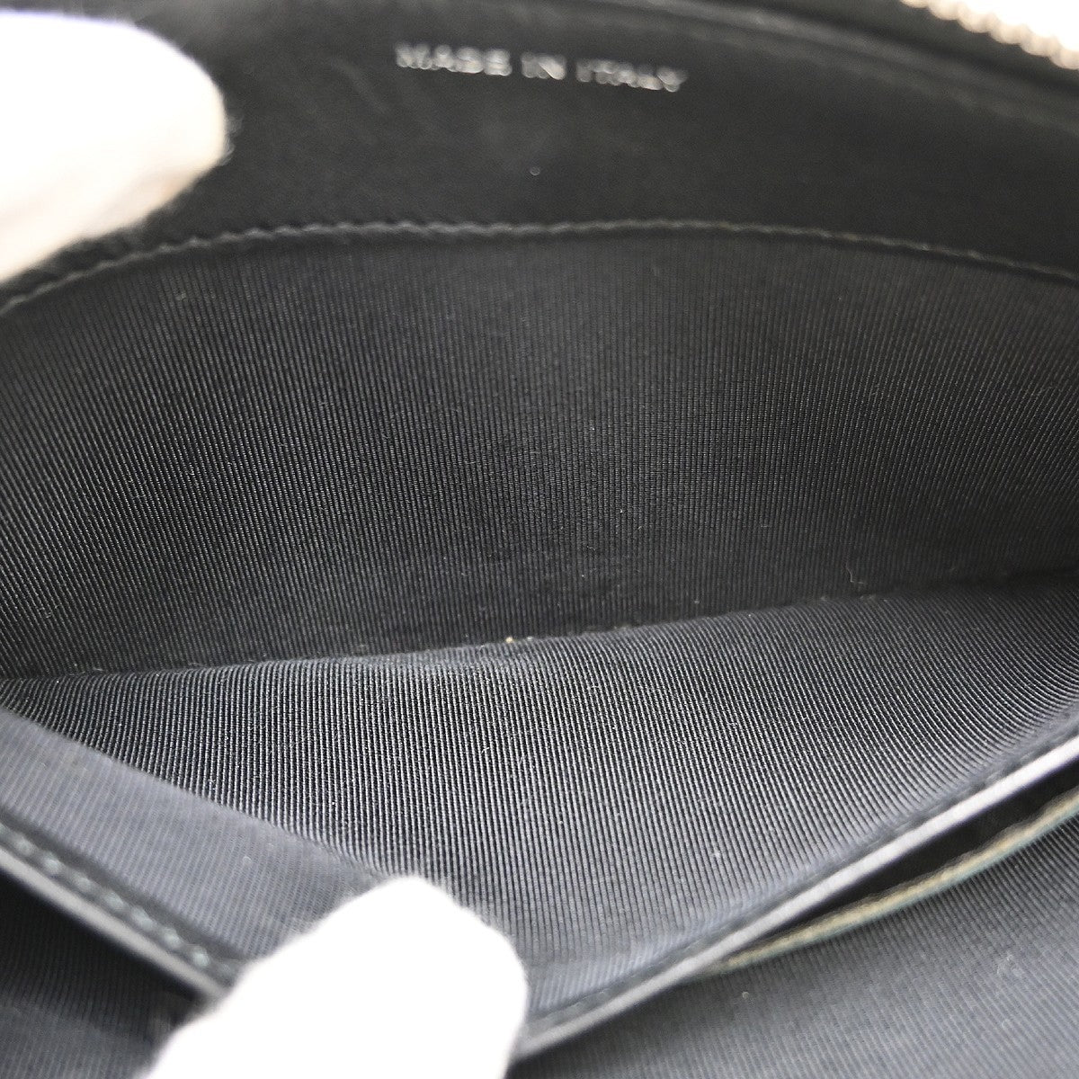 Chanel Zip Around Organizer Quilted Caviar, Black, Leather, Wallet