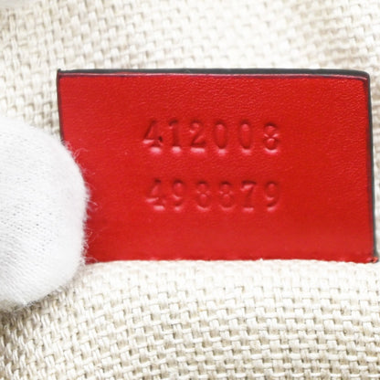 Gucci Bee Web Camera Leather, Red, Leather, Shoulder Bag