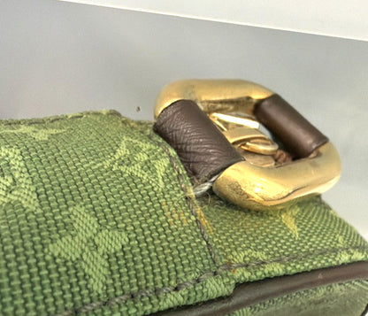 Louis Vuitton Juliette Mini Lin, Khaki, Canvas, Crossbody Bag