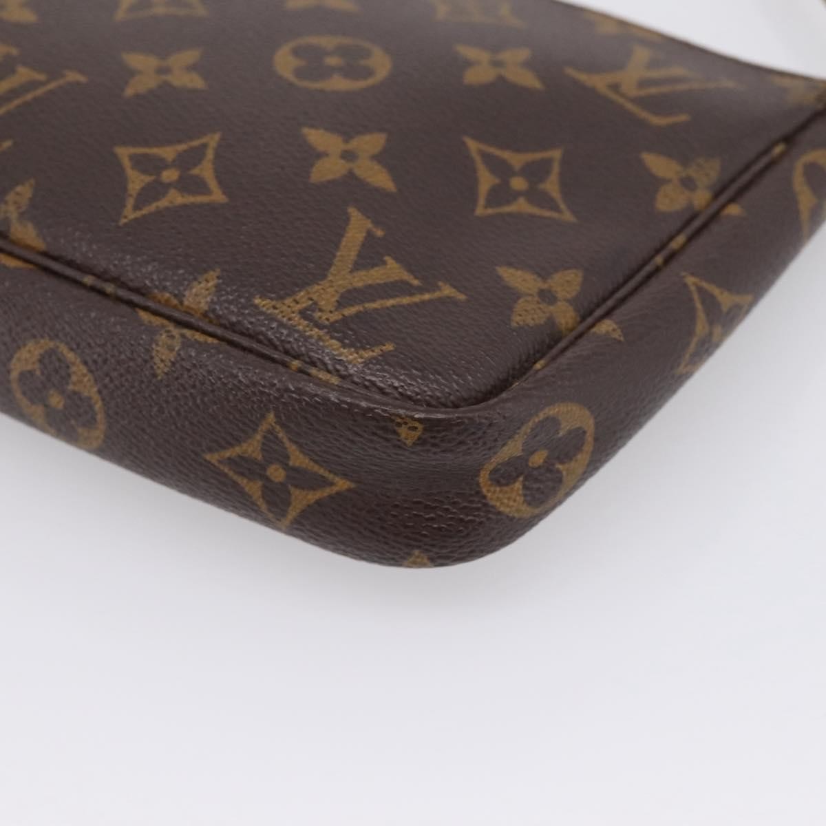 Louis Vuitton Pochette Accessoires NM Monogram Canvas, Brown, Canvas, Clutch