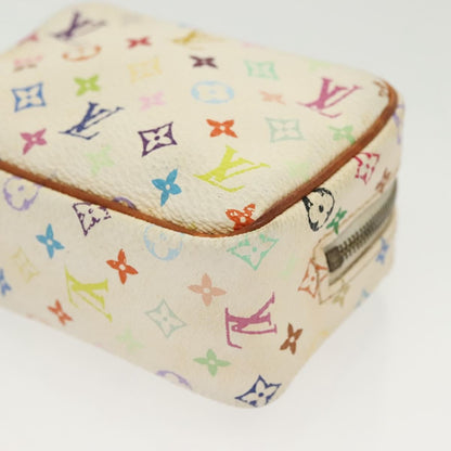 Louis Vuitton Wapity Trousse Monogram Multicolor, White, Canvas, Clutch