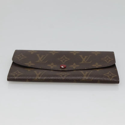 Louis Vuitton Emilie Monogram Canvas, Red, Canvas, Wallet
