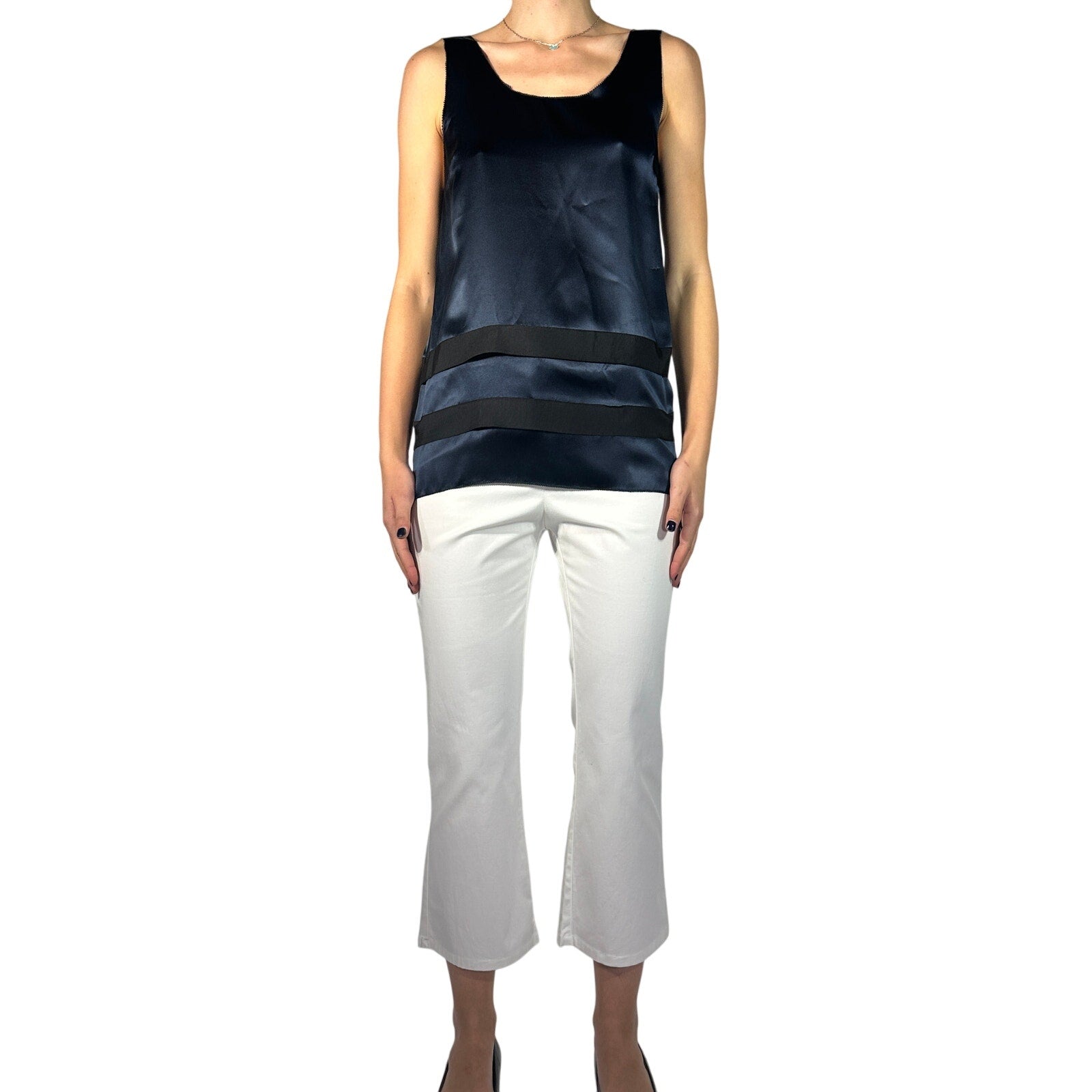 White Sand Kick Flare Pants