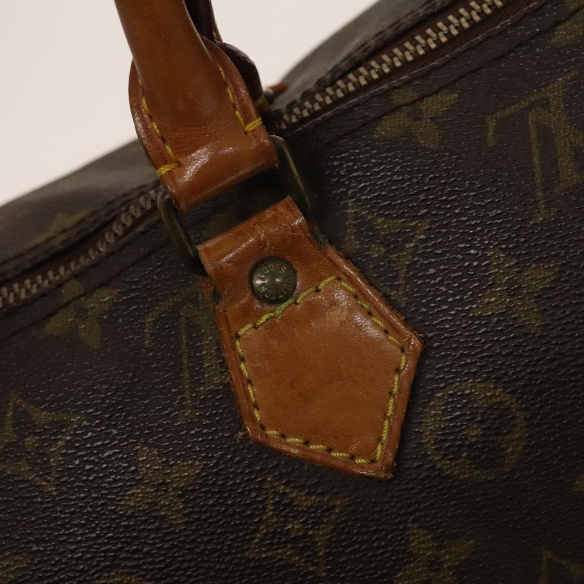 Louis Vuitton Speedy Bandouliere Bag Monogram Canvas, BROWN, CANVAS, Handbag