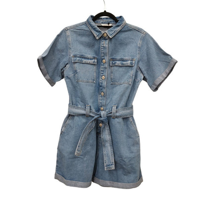 Oraije Paris Denim Playsuit