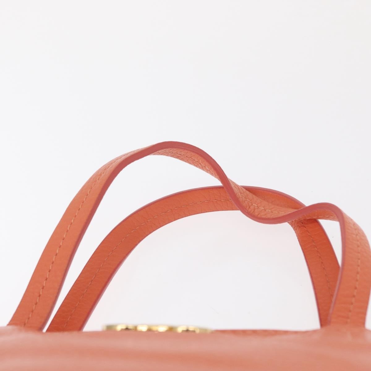 Salvatore Ferragamo Gancini Leather, Pink, Leather, Handbag