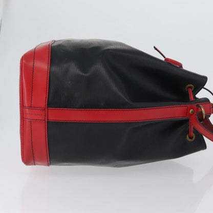 Louis Vuitton Bicolor Noe Epi Leather, Black, Leather, Shoulder Bag