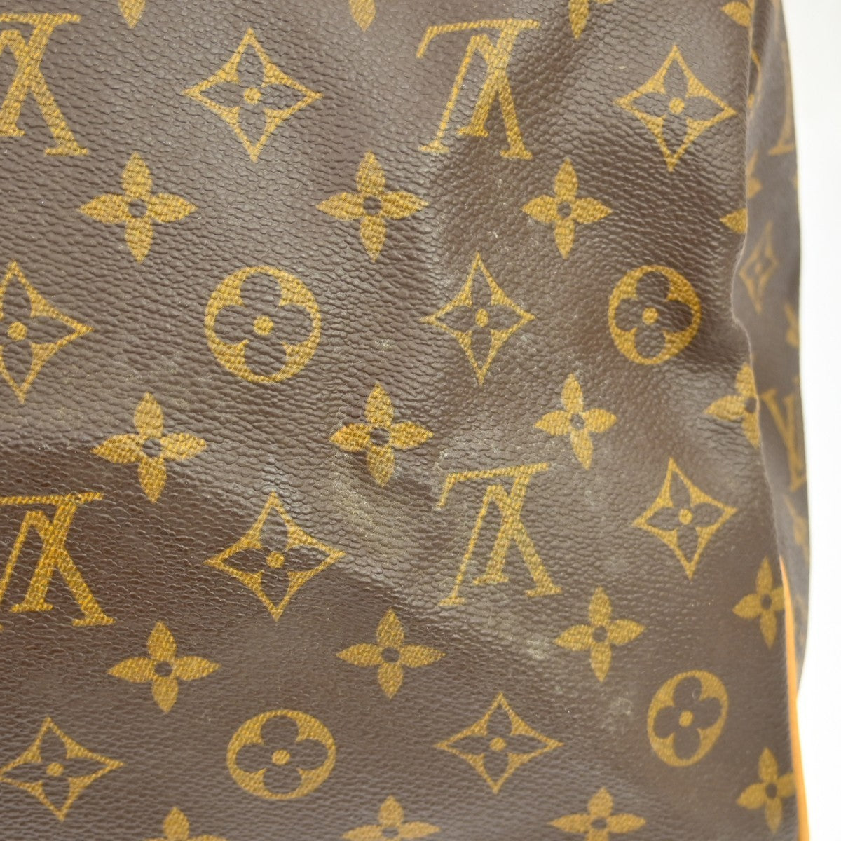 Louis Vuitton Keepall Bandoulière Monogram, Brown, Canvas, Travel Bag