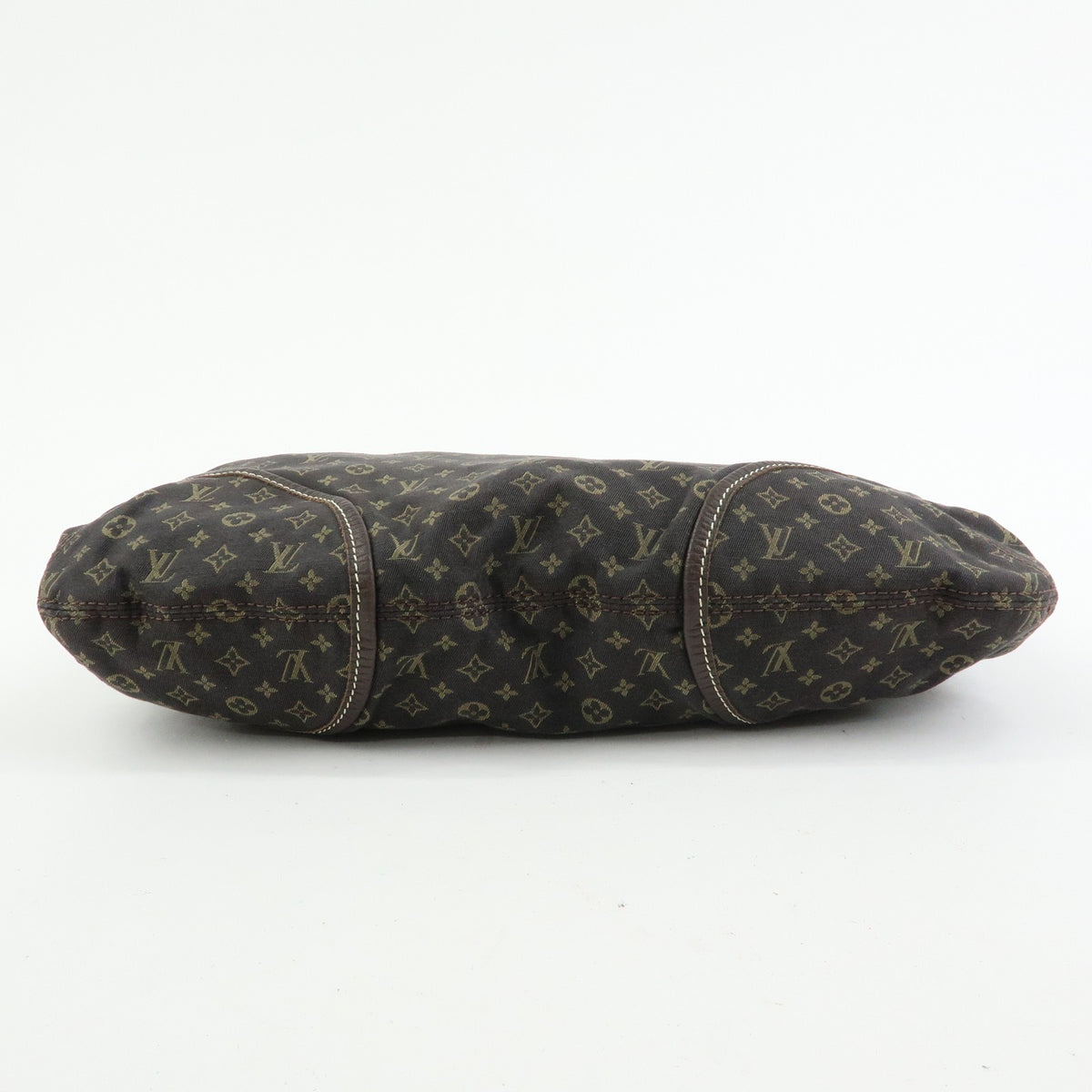Louis Vuitton Manon Mini Lin, Brown, Canvas, Handbag