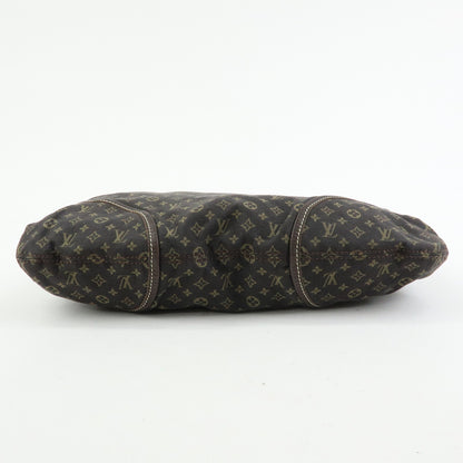 Louis Vuitton Manon Mini Lin, Brown, Canvas, Handbag