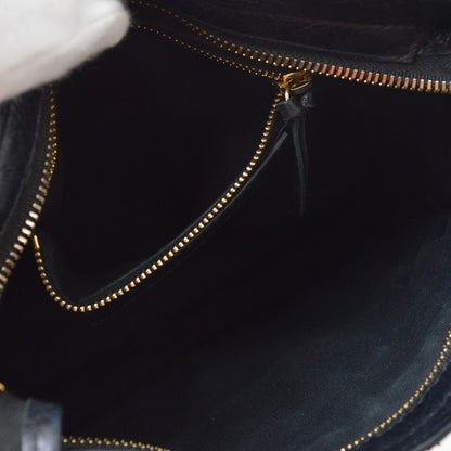 Balenciaga City Leather, Black, Leather, Handbag