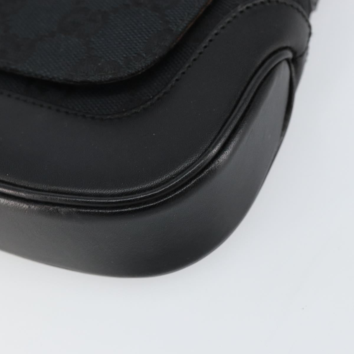 Gucci Vintage Jackie O Web Hobo GG Canvas, BLACK, CANVAS, Shoulder bag