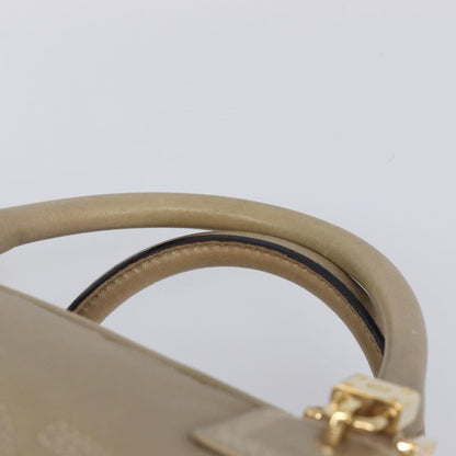 Loewe Amazona Leather, Gold, Leather, Handbag