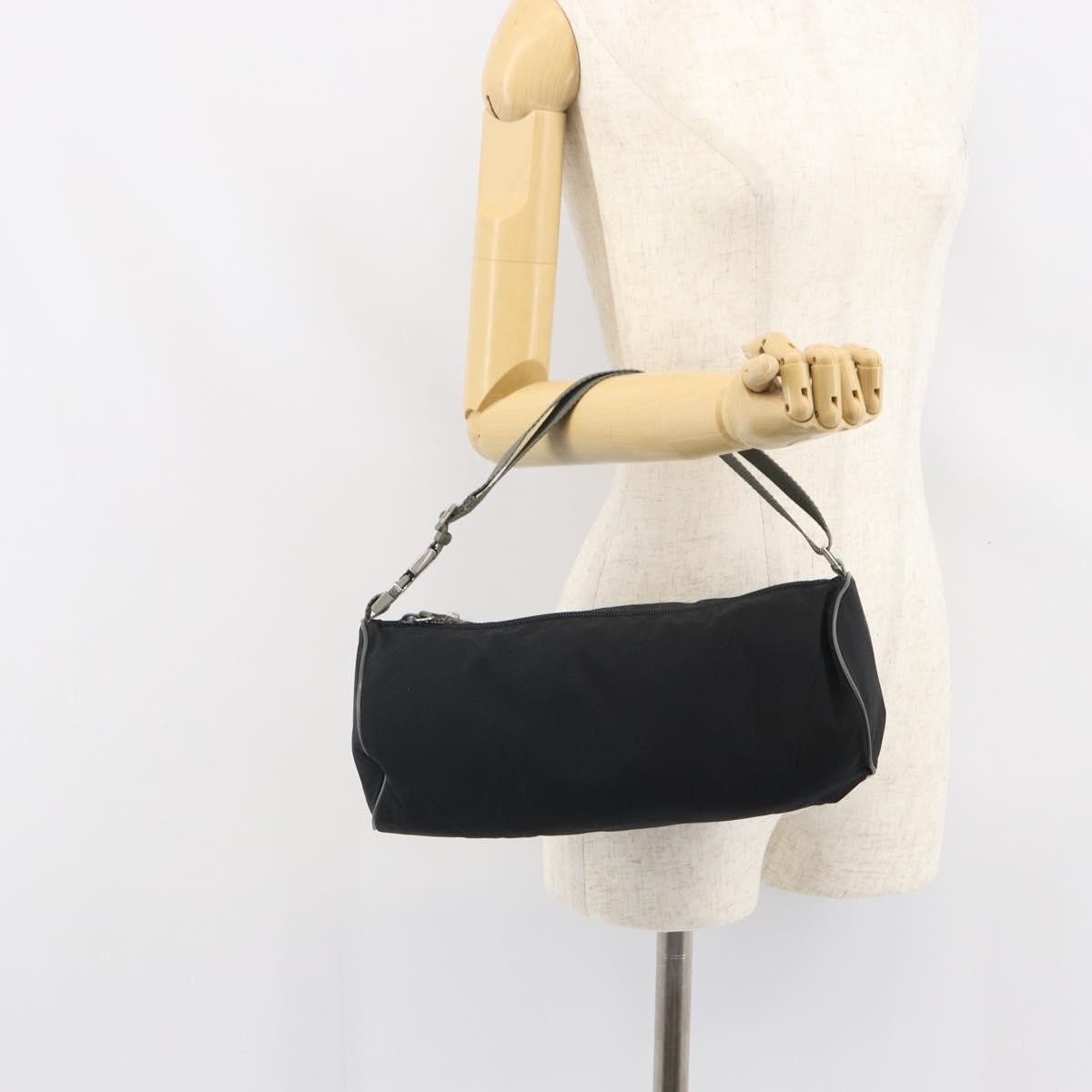 Prada Vintage Sport Nylon, Black, Nylon, Shoulder Bag