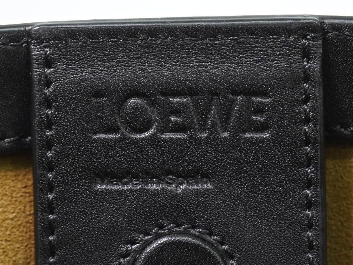 Loewe T Shopper Printed Canvas, White, Canvas, Tote Bag