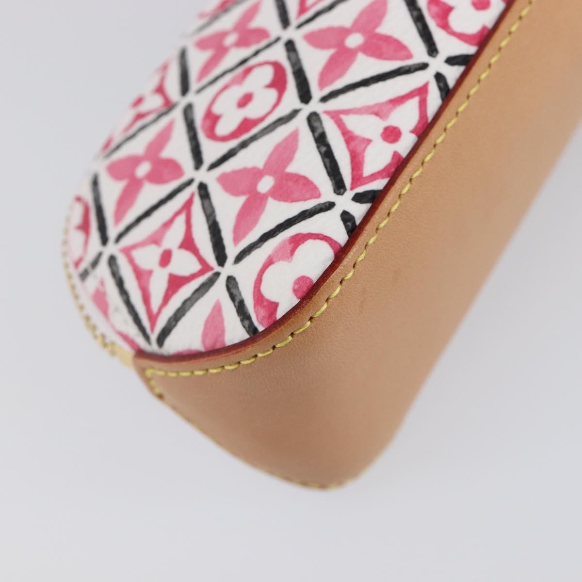 Louis Vuitton Elizabeth Pencil Limited Edition Escale Monogram Giant, Pink, Canvas, Clutch
