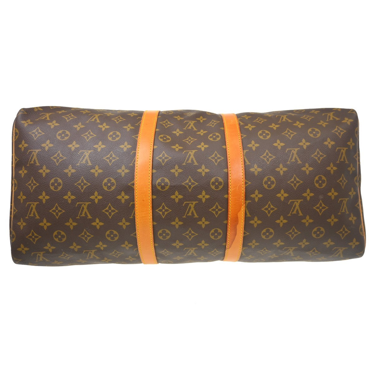 Louis Vuitton Keepall Monogram Canvas, Brown, Canvas, Travel Bag