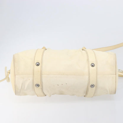 Miu Miu Vitello Lux Leather, Beige, Leather, Handbag