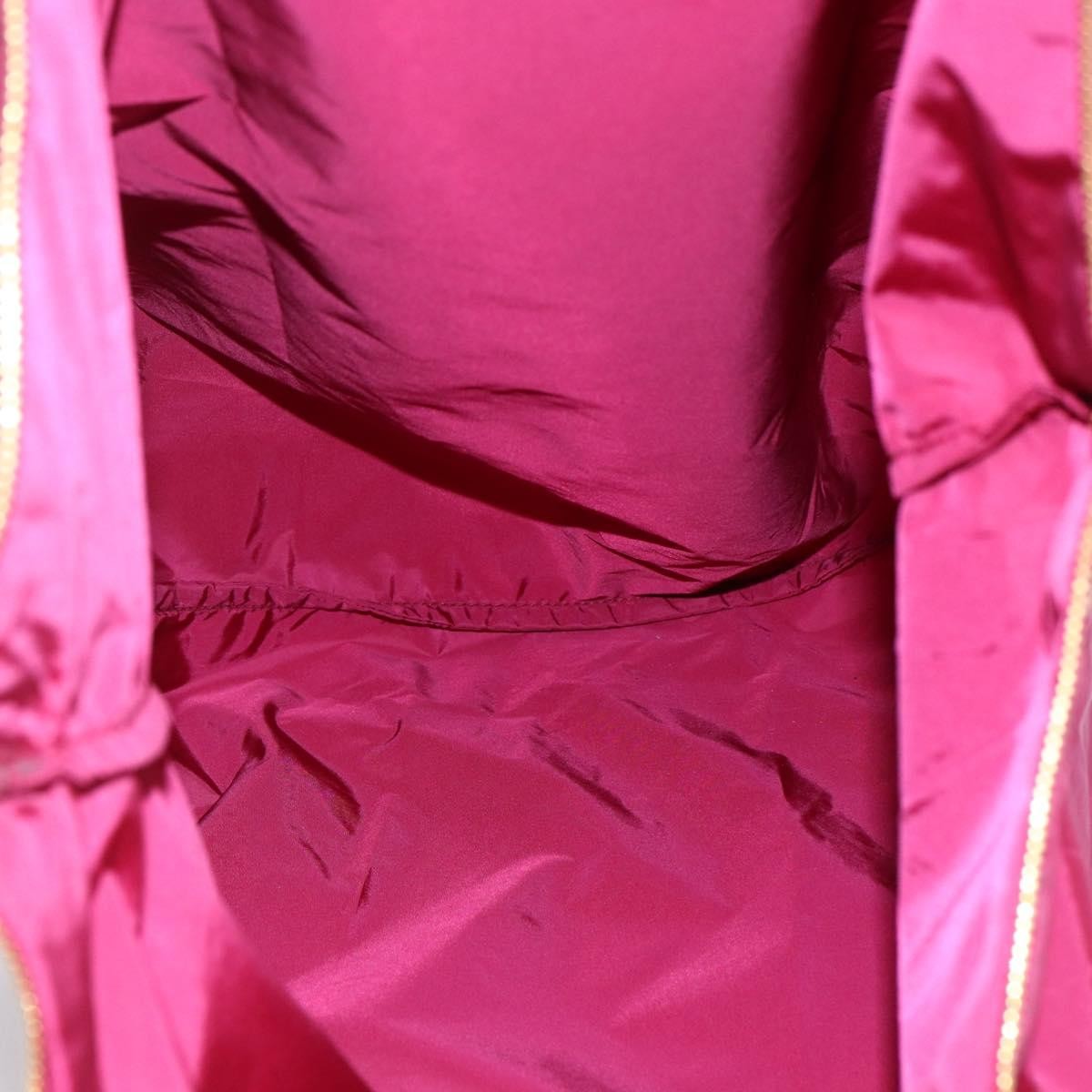 Miu Miu Tote Nylon, Pink, Nylon, Handbag