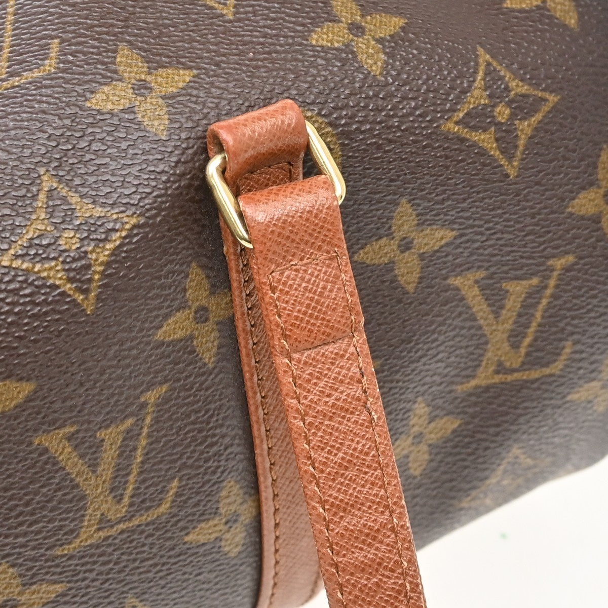 Louis Vuitton Papillon Monogram Canvas, Brown, Canvas, Handbag