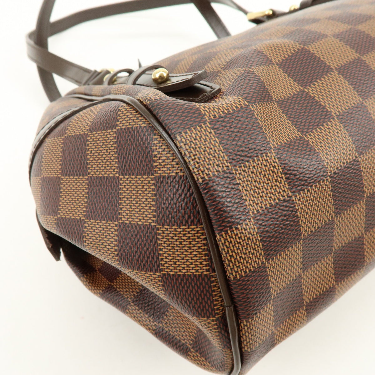 Louis Vuitton Rivington Satchel Damier, Brown, Canvas, Handbag