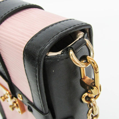 Louis Vuitton Vertical Trunk Pochette Epi Leather, Pink, Leather, Clutch