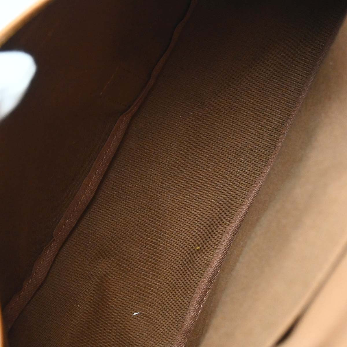 Louis Vuitton Saumur Monogram Canvas, Brown, Canvas, Shoulder Bag