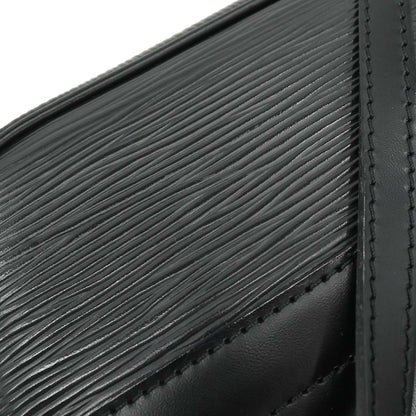 Louis Vuitton Montaigne Epi, Black, Leather, Handbag