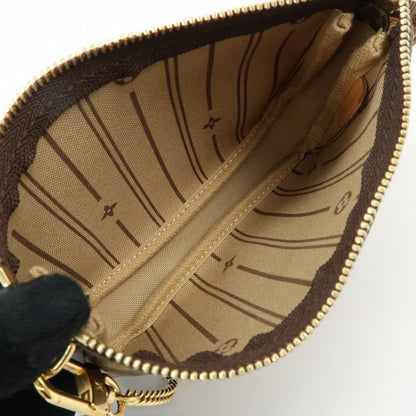 Louis Vuitton Pochette Accessoires Limited Edition Monogram Canvas, Brown, Canvas, Clutch