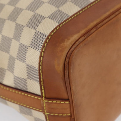 Louis Vuitton Noe Damier Ebene, Beige, Canvas, Shoulder Bag