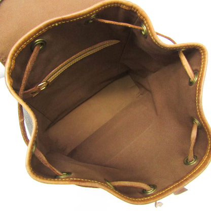 Louis Vuitton Vintage Montsouris Monogram Canvas, Brown, Canvas, Backpack