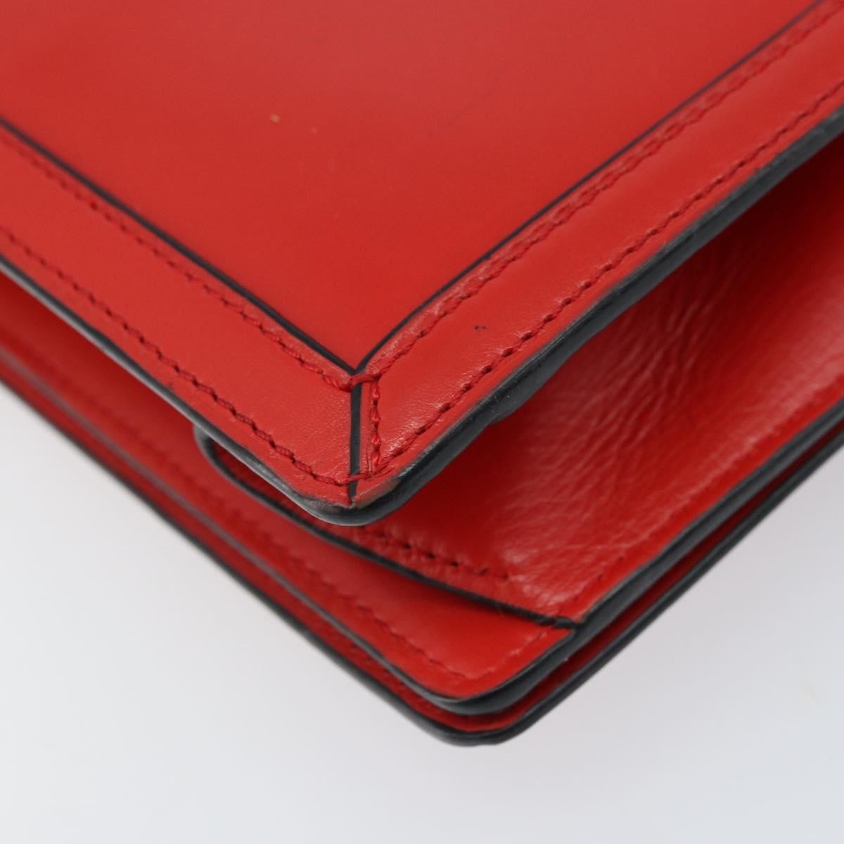 Loewe Barcelona Leather, Red, Leather, Shoulder Bag