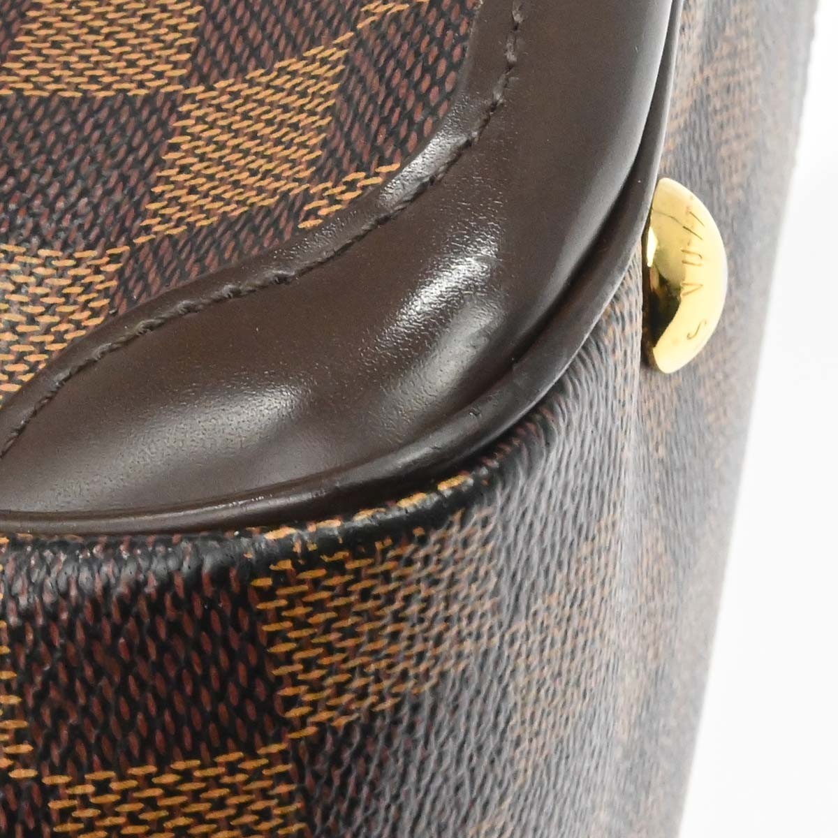 Louis Vuitton Verona Damier, Brown, Canvas, Handbag
