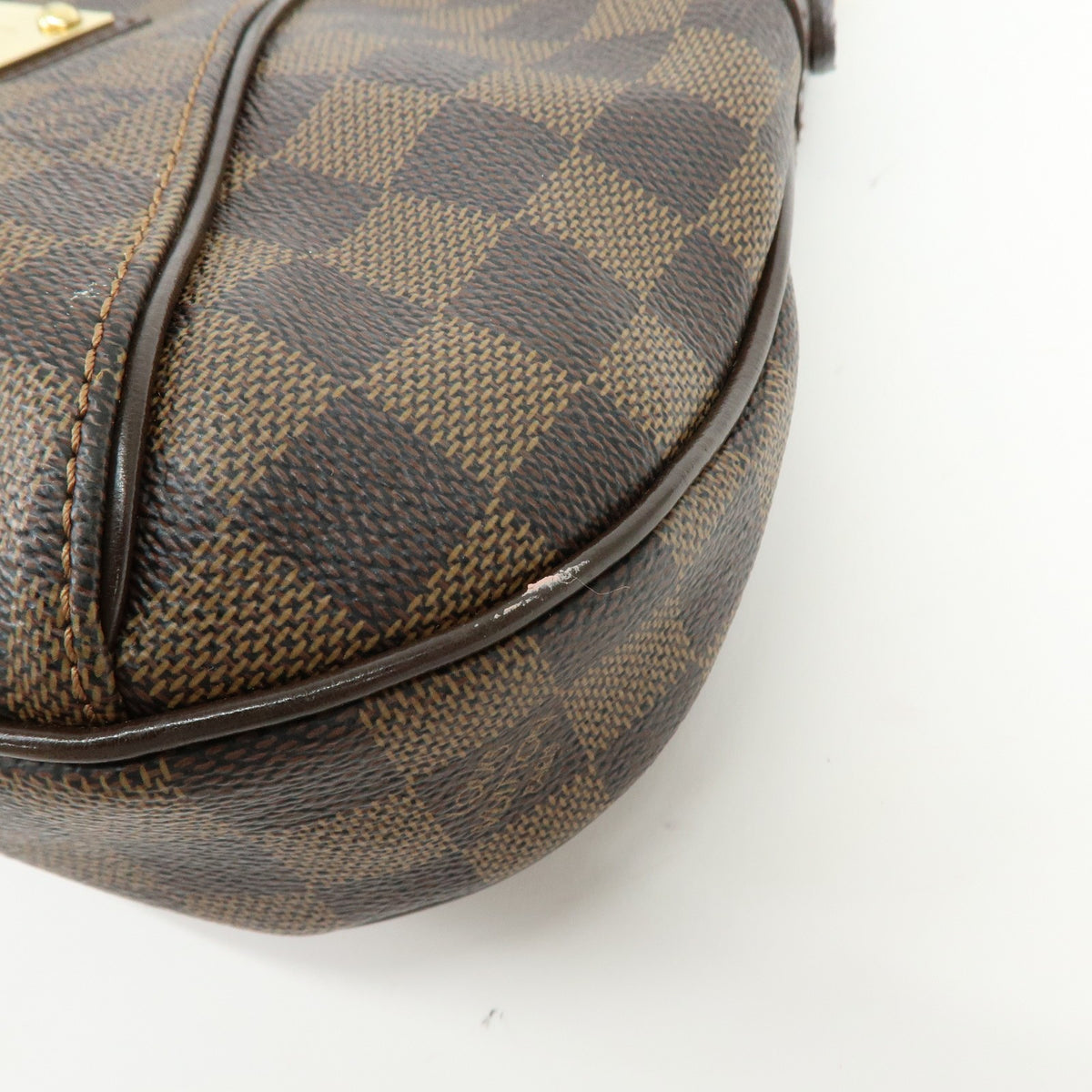 Louis Vuitton Thames Damier, Brown, Canvas, Handbag