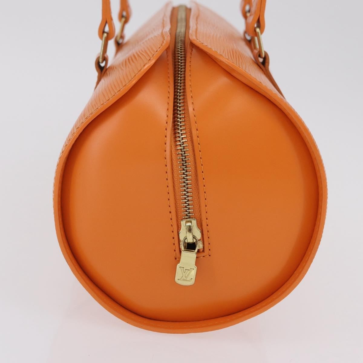 Louis Vuitton Soufflot Epi Leather, Orange, Leather, Tote Bag