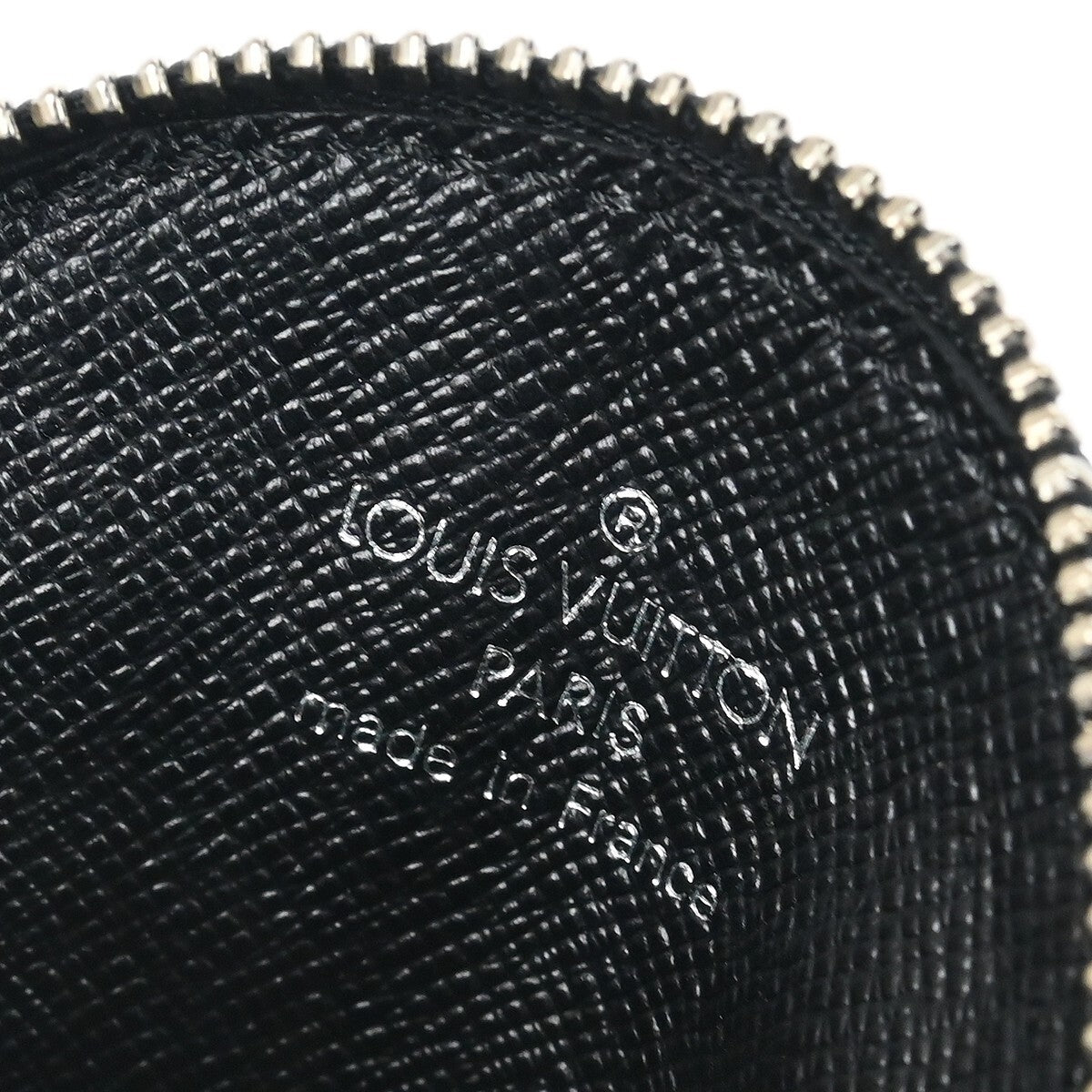 Louis Vuitton Round Coin Purse Limited Edition Monogram Silk, Black, Silk, Wallet