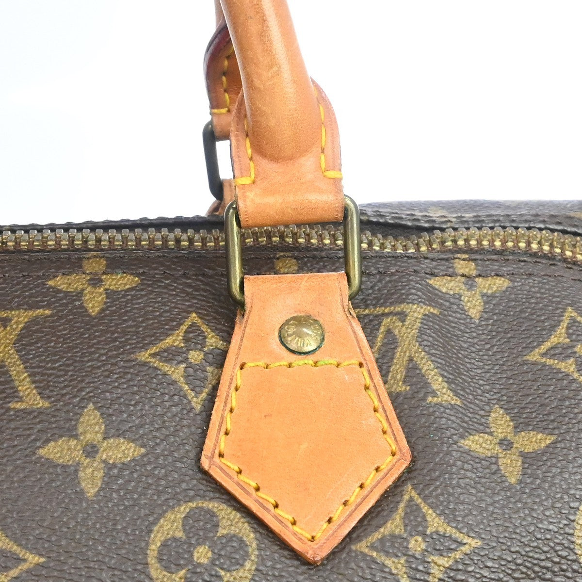 Louis Vuitton Speedy Monogram Canvas, Brown, Canvas, Handbag