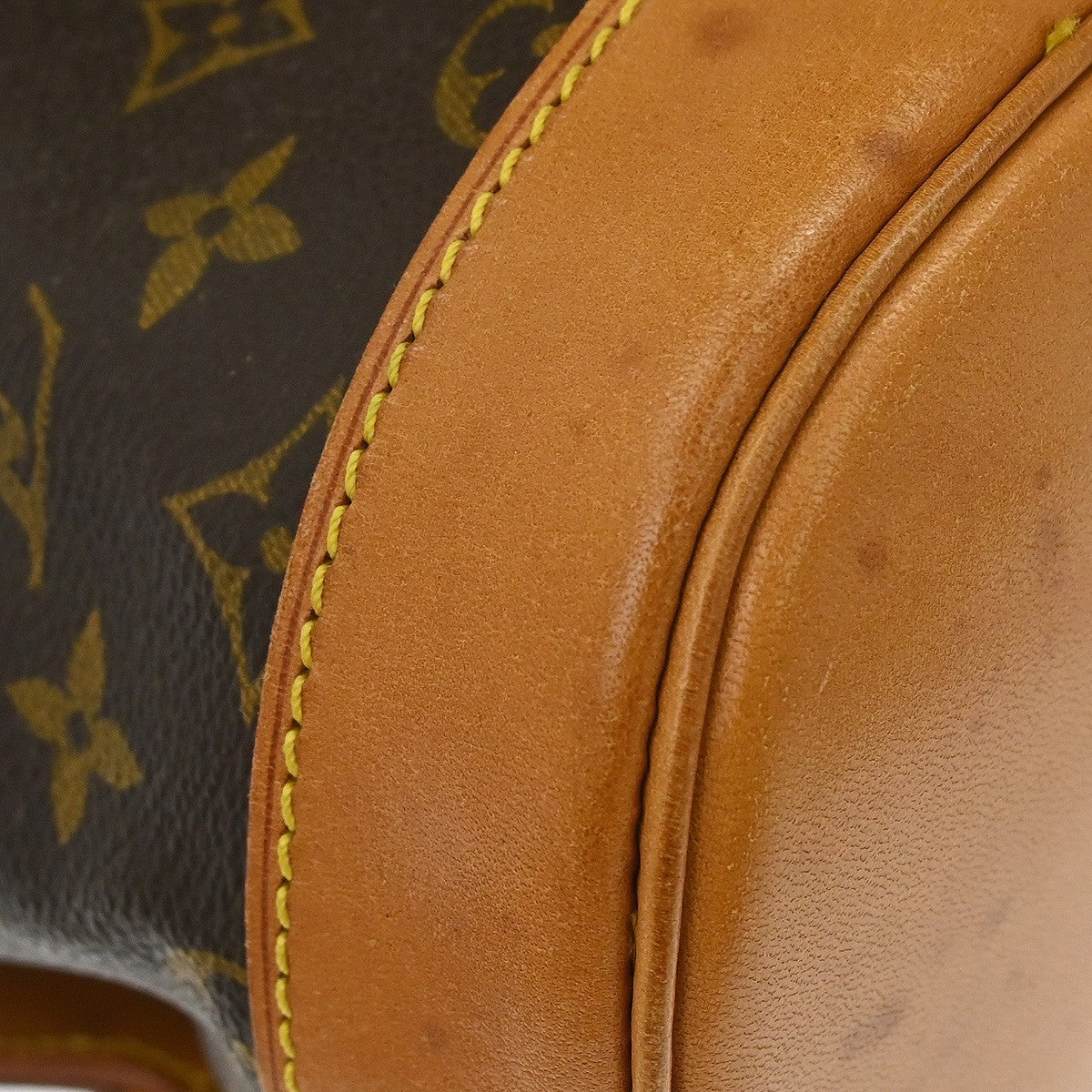Louis Vuitton Vintage Montsouris Monogram Canvas, Brown, Canvas, Backpack
