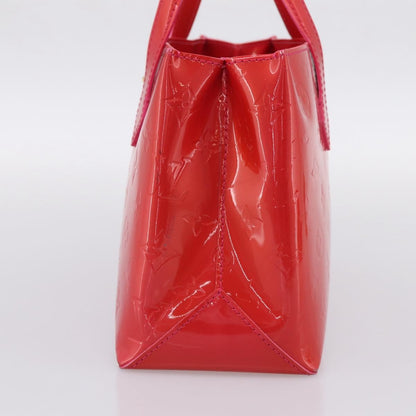 Louis Vuitton Wilshire Monogram Vernis, Pink, Patent Leather, Tote Bag