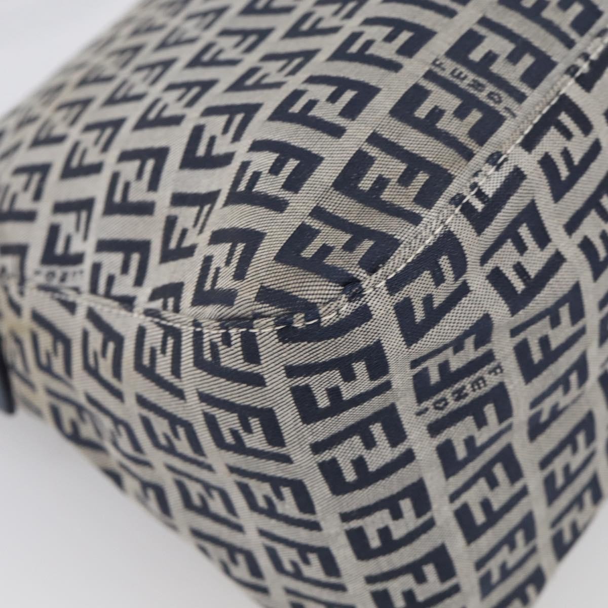 Fendi Fendi mamma baguette Monogram Canvas, Navy, Canvas, Handbag