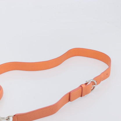 Salvatore Ferragamo Sofia Satchel Leather, Orange, Leather, Handbag