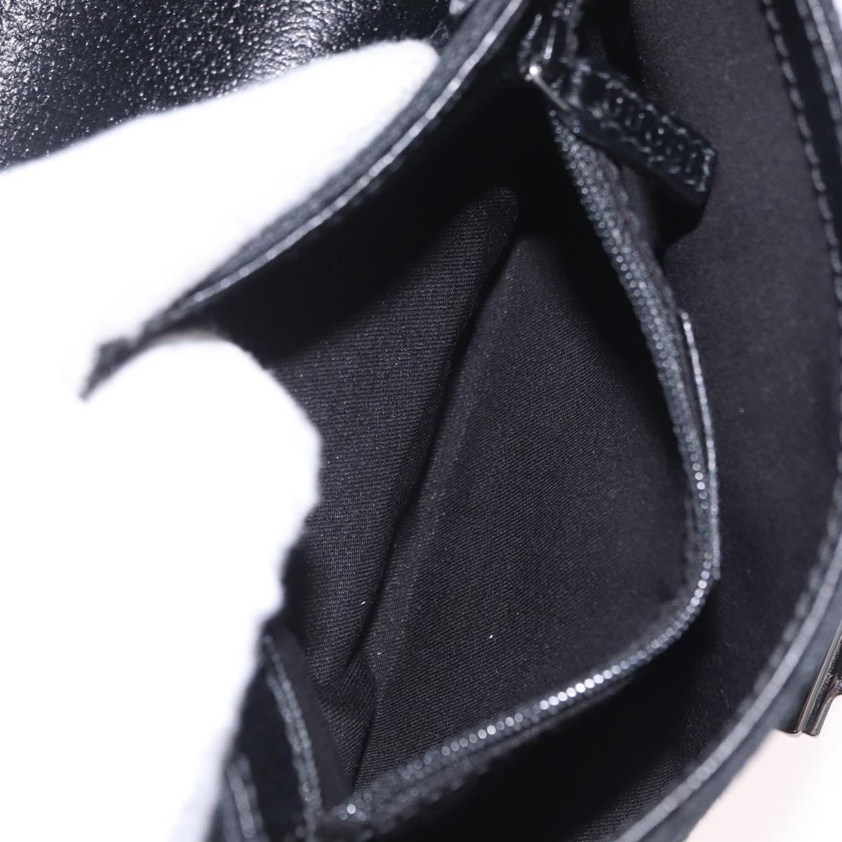 Gucci Buckle Waist GG Canvas, Black, Canvas, Handbag
