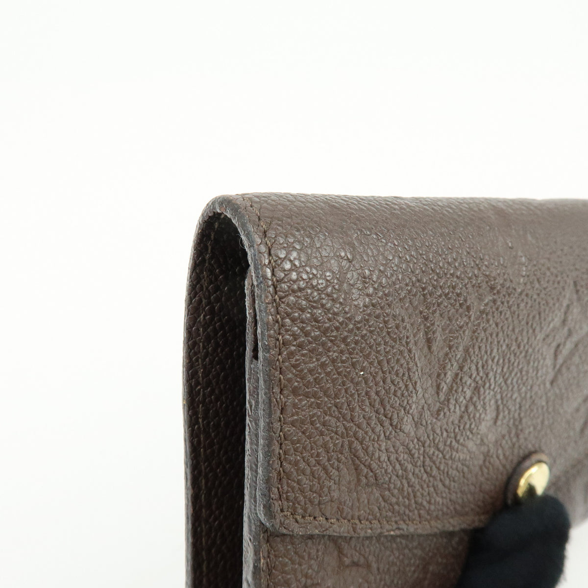 Louis Vuitton Curieuse Monogram Empreinte Leather, Brown, Leather, Wallet