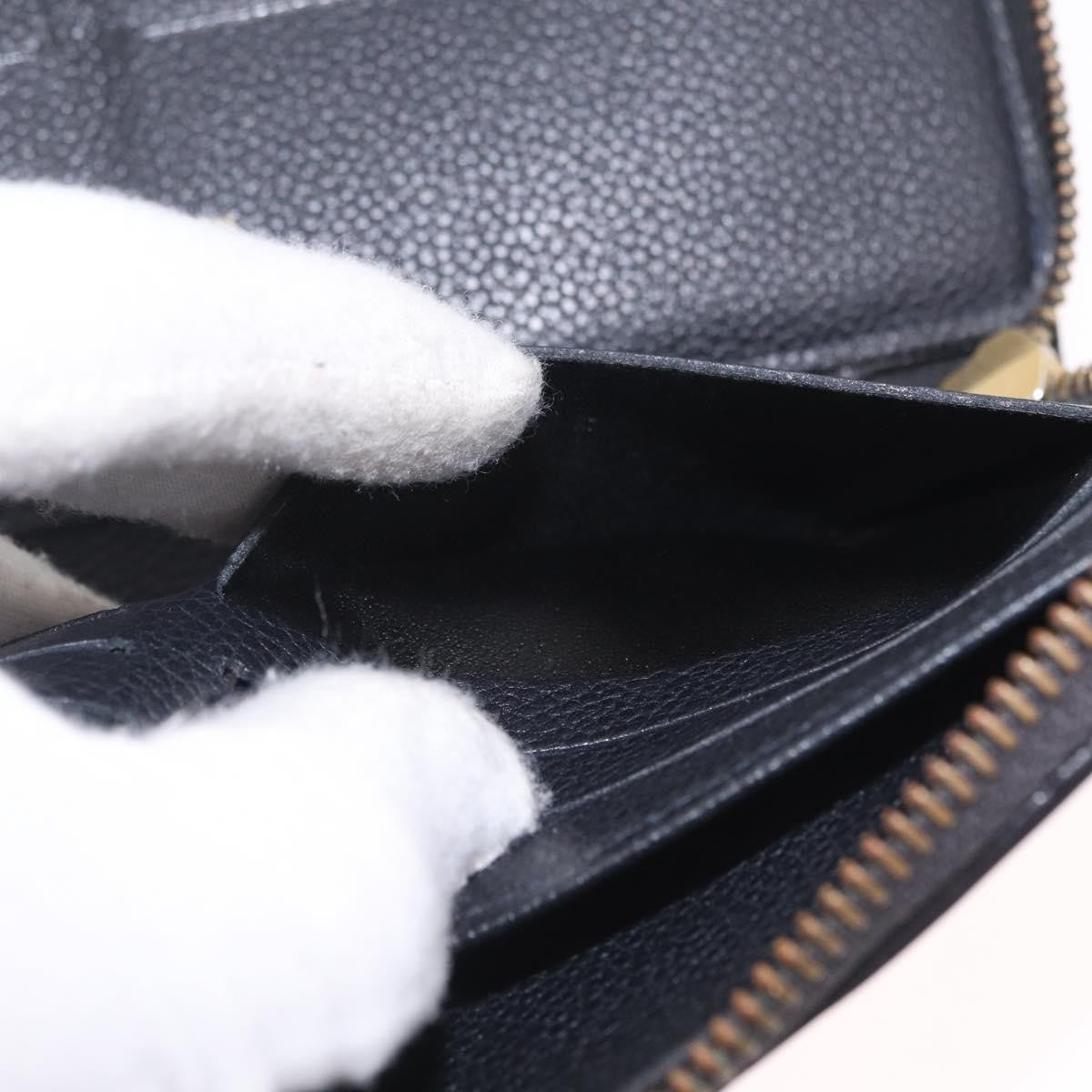Louis Vuitton Portefeuille zippy Monogramme Empreinte monogramme empreinte, Black, Leather, Wallet