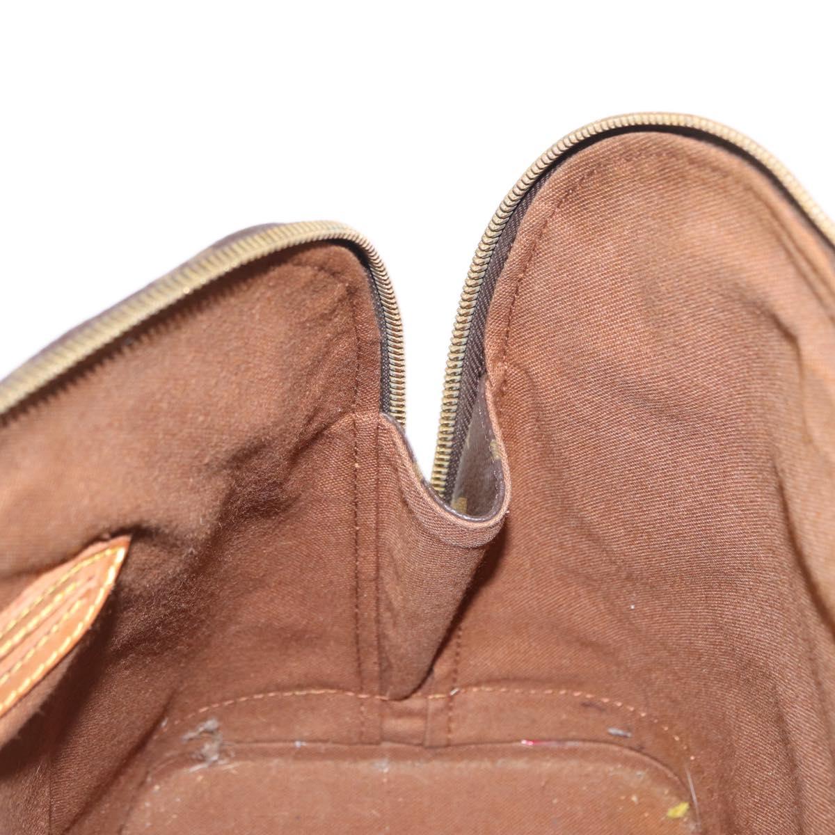 Louis Vuitton Alma Handbag Monogram Canvas, BROWN, CANVAS, Handbag