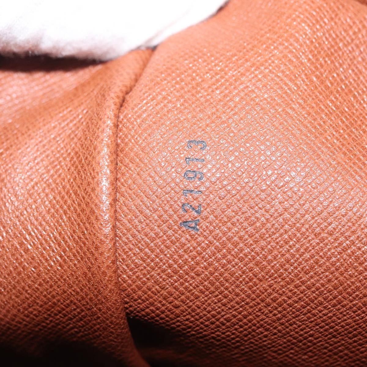 Louis Vuitton Boulogne Monogram Canvas, Brown, Canvas, Handbag