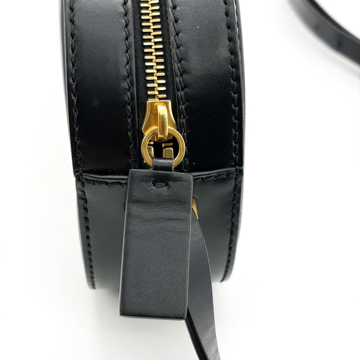 Valentino Garavani VLogo Walk Leather, Black, Leather, Crossbody Bag