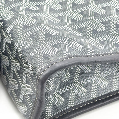 Goyard Jouvence Toiletry Coated Canvas, Black, Canvas, Clutch