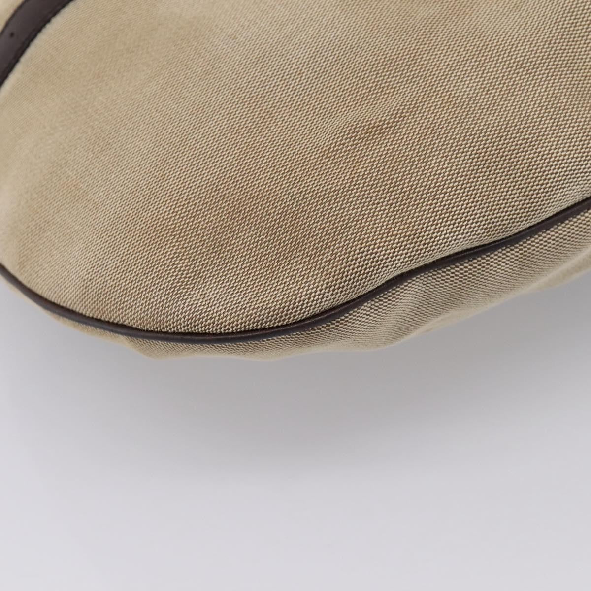 Gucci Reins Web Hobo Canvas, Beige, Canvas, Shoulder Bag